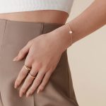 PAVOI 14K Gold Plated Cubic Zirconia Solitaire Diamond Bracelet | Bridesmaid Bracelets | Gold Bracelets for Women - Image 2